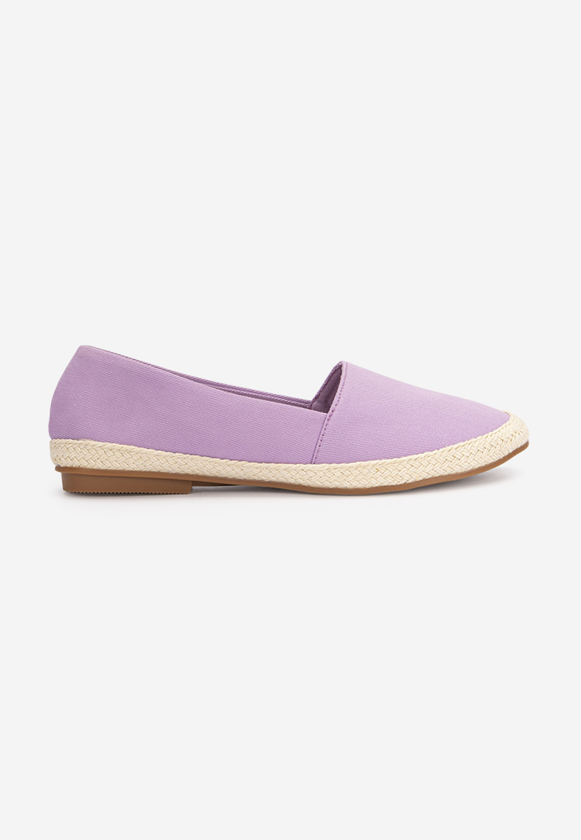 Fioletowe espadryle damskie Brenda