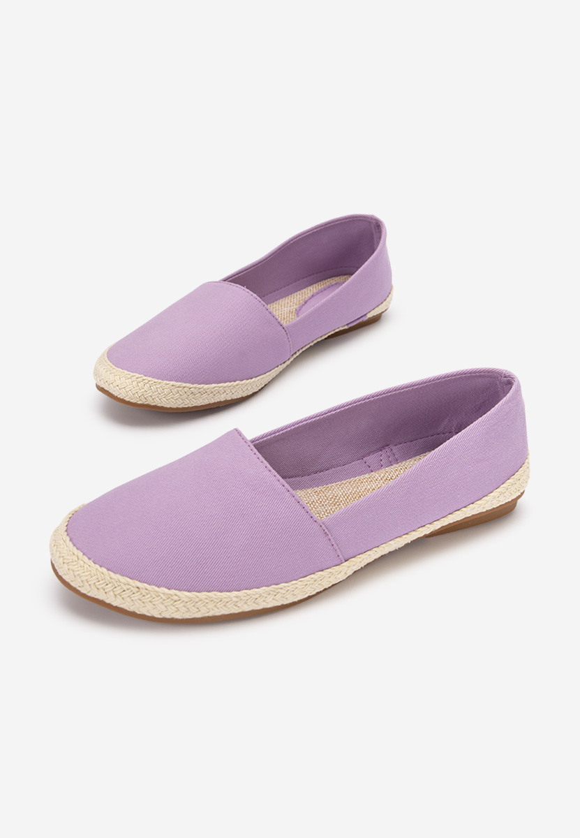 Fioletowe espadryle damskie Brenda