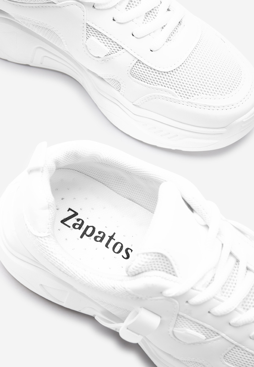 Białe sneakersy damskie Arca