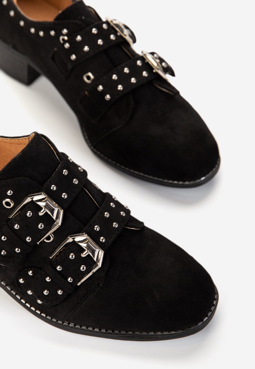 Czarne czółenka Casual Sidonie Czarne czółenka Casual Sidonie