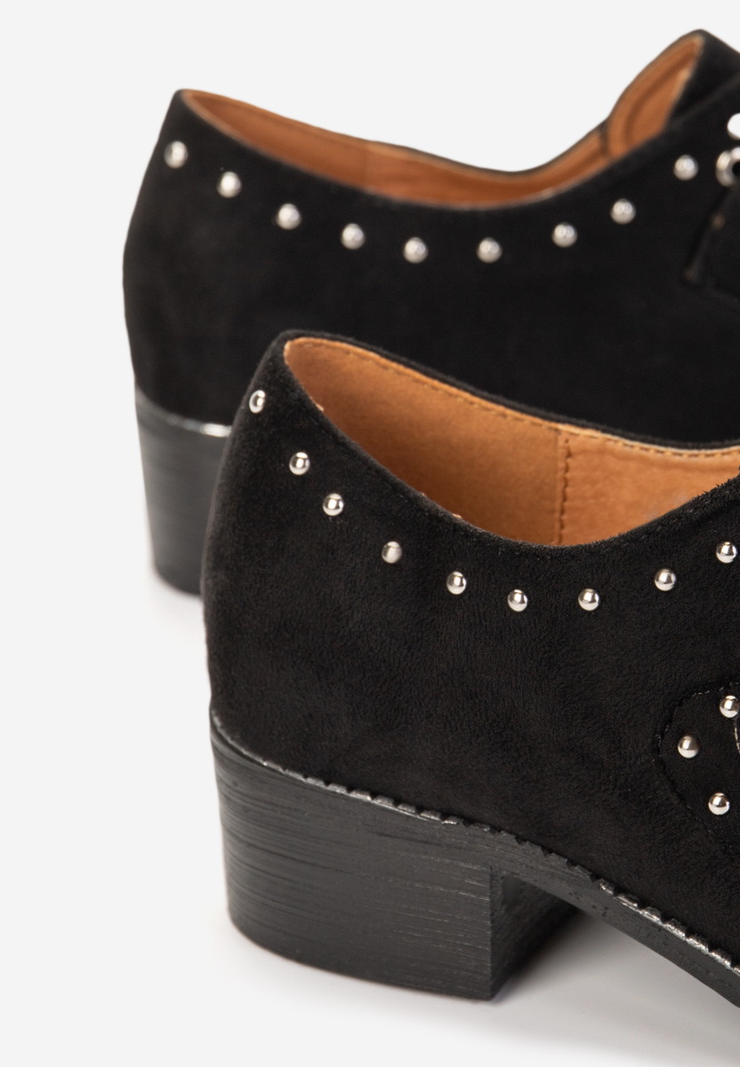 Czarne czółenka Casual Sidonie Czarne czółenka Casual Sidonie