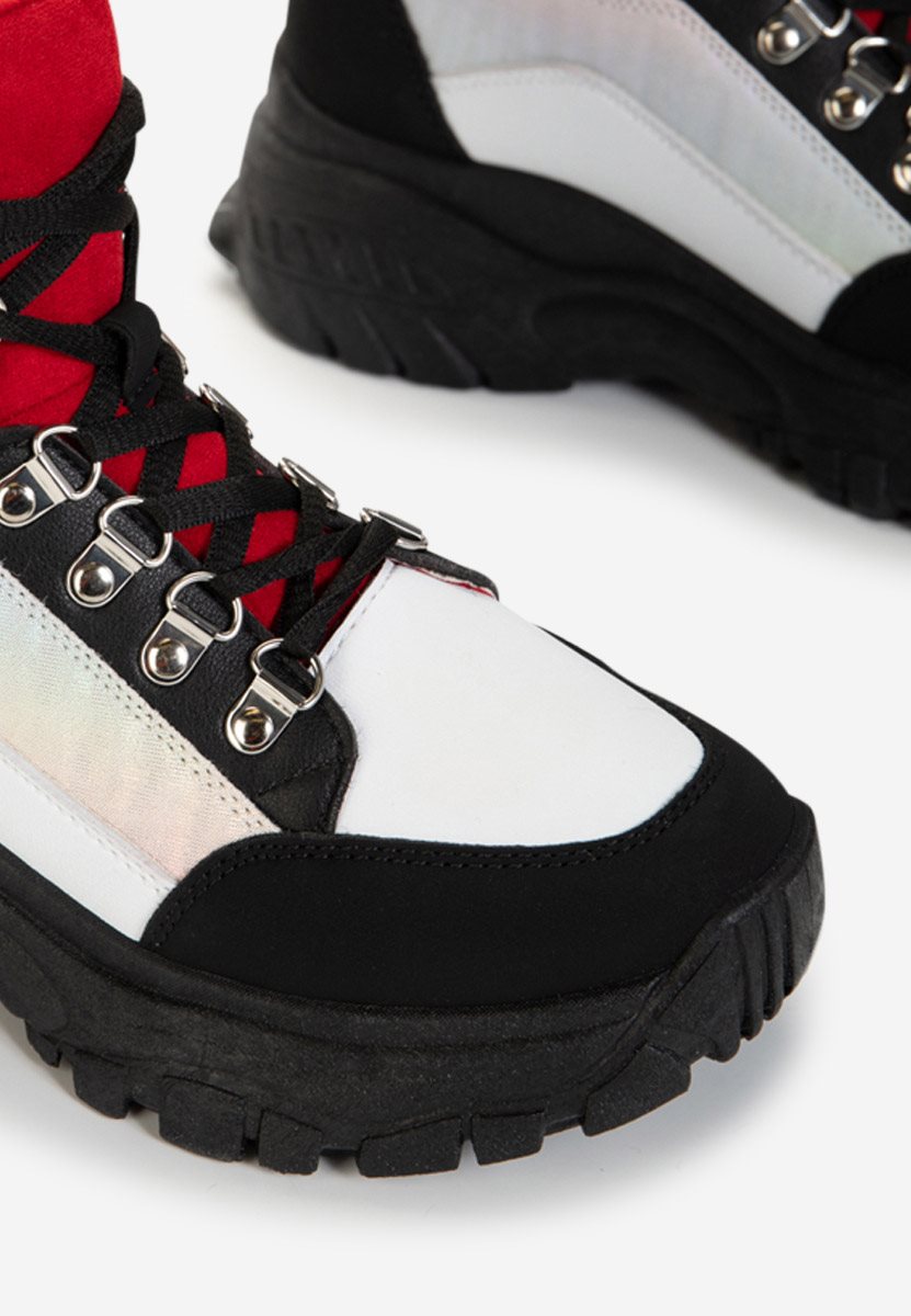 Wielokolorowy sneakersy wysokie Livy