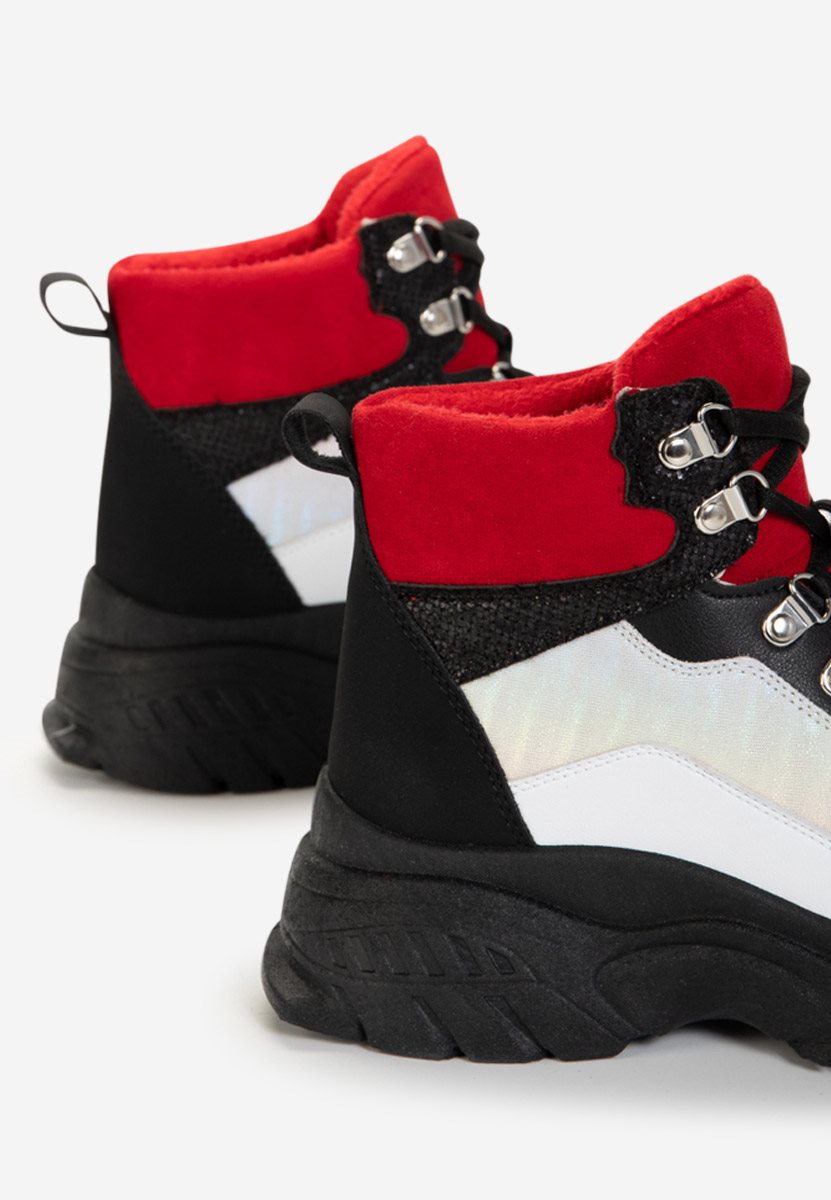 Wielokolorowy sneakersy wysokie Livy