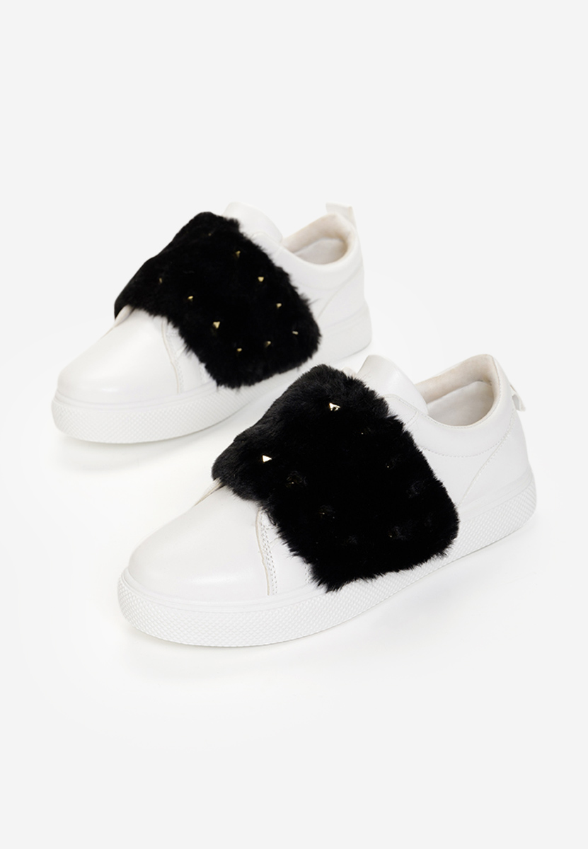 Białe sneakersy damskie Nazira V2