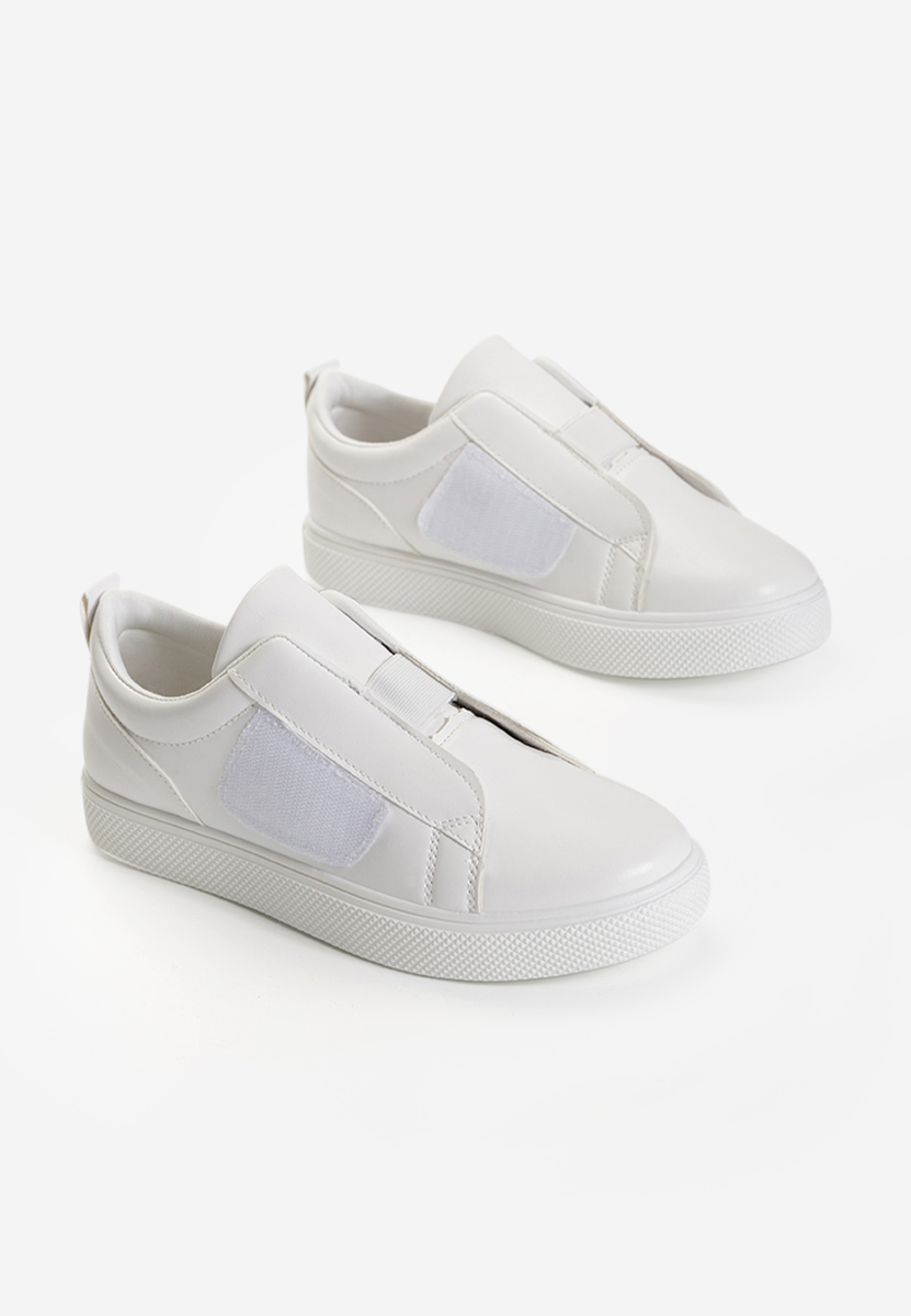 Białe sneakersy damskie Nazira V4