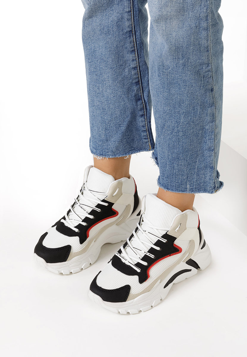 Białe sneakersy damskie Sedonia