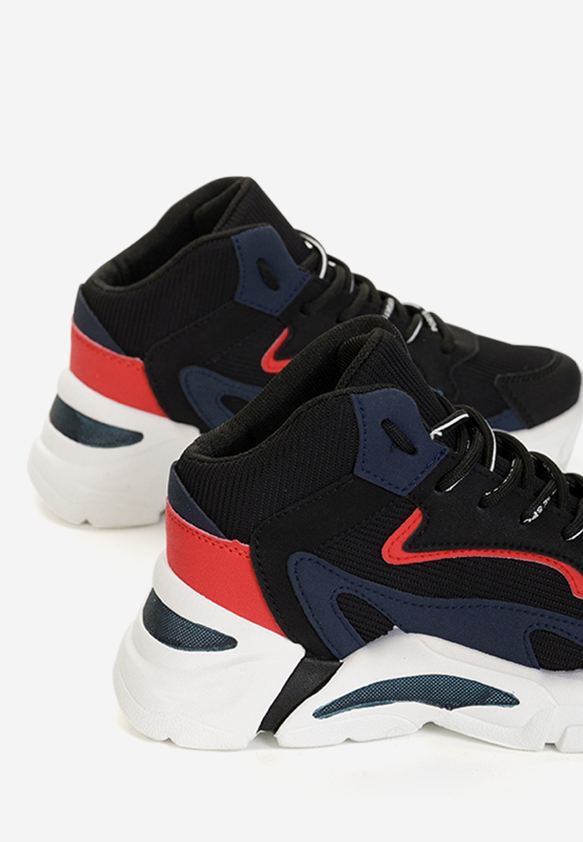 Czarne sneakersy damskie Sedonia