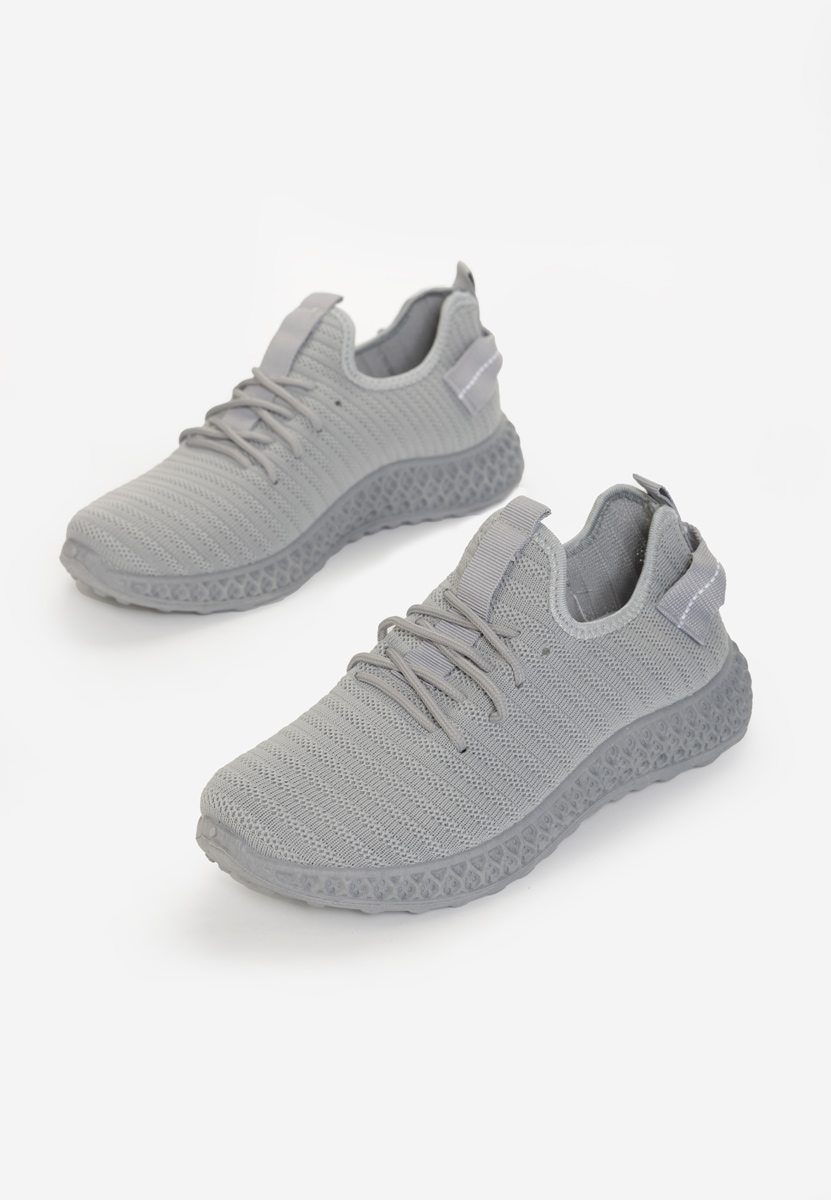 Szare buty sportowe damskie Esaela