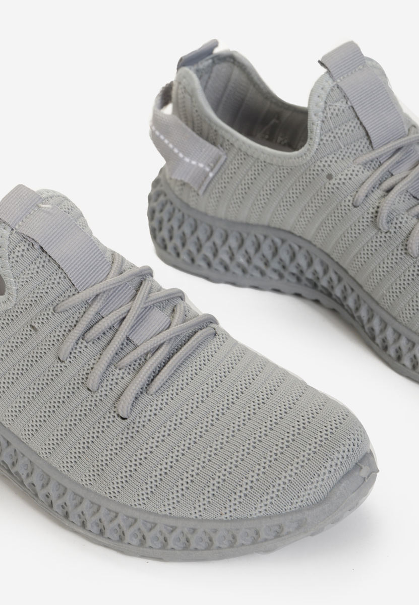 Szare buty sportowe damskie Esaela