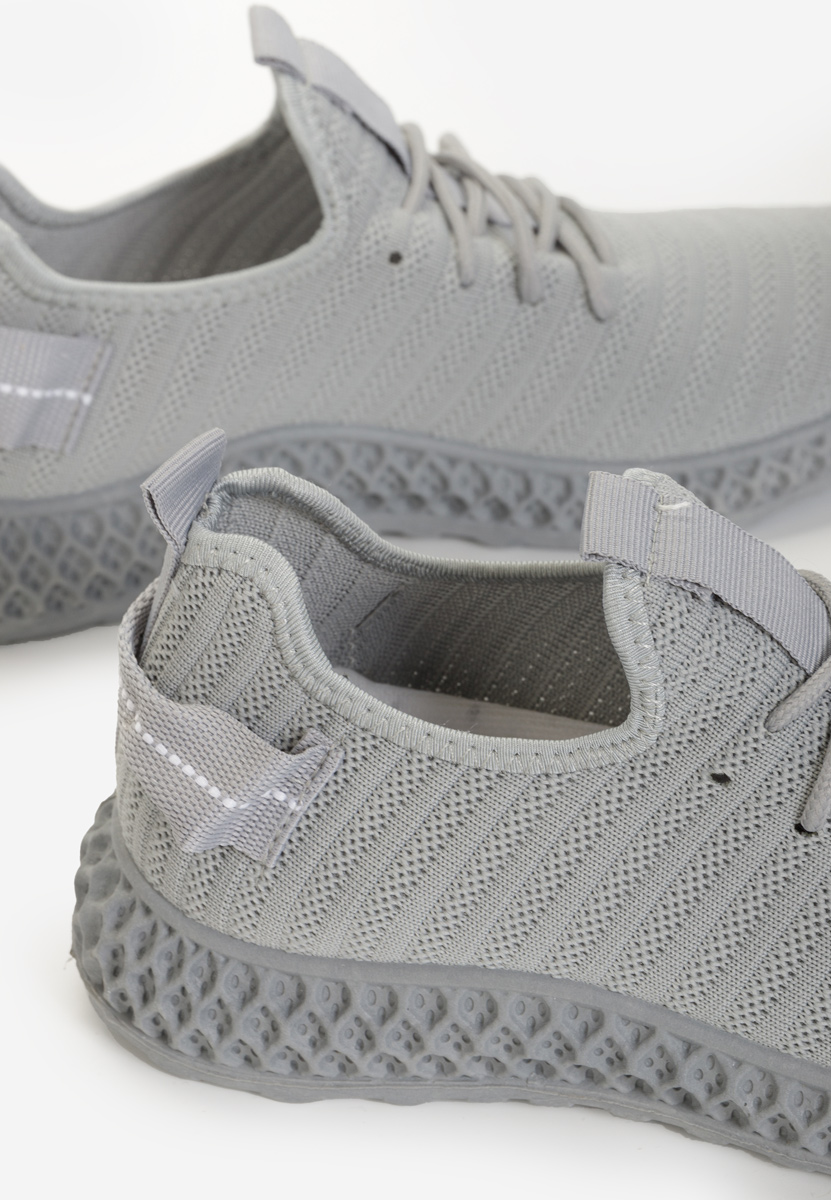 Szare buty sportowe damskie Esaela