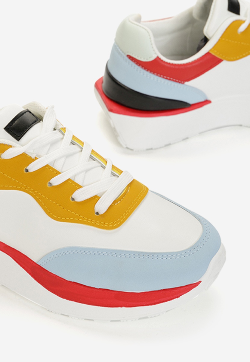 Wielokolorowy sneakersy damskie Anabelle V1