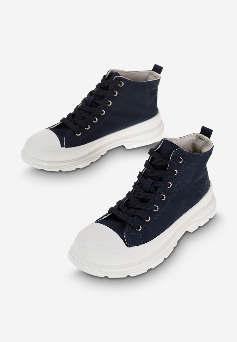  trampki wysokie damskie Lanez Navy