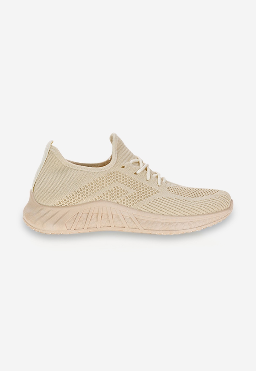 Beżowe buty sportowe damskie Runner