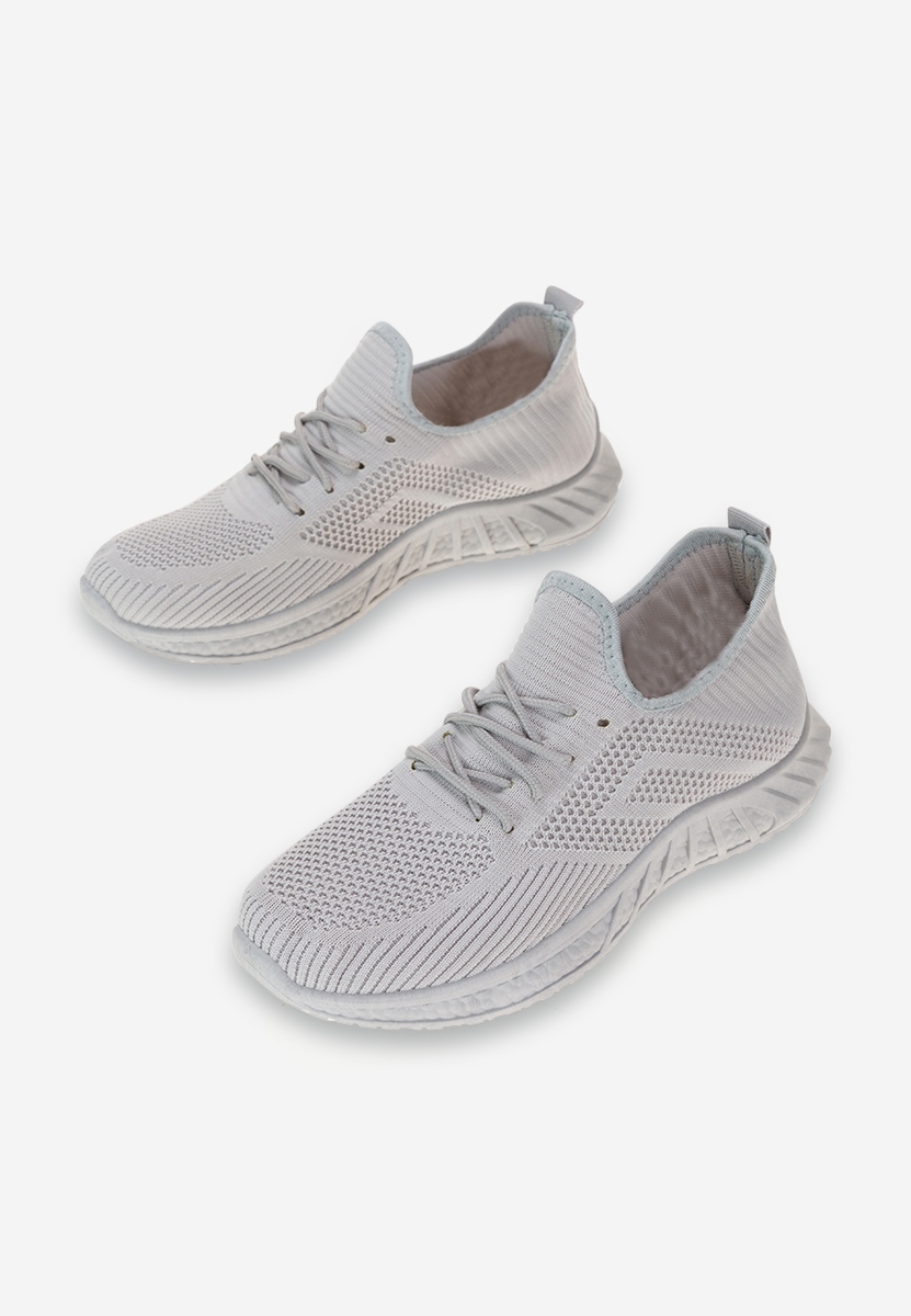Szare buty sportowe damskie Runner
