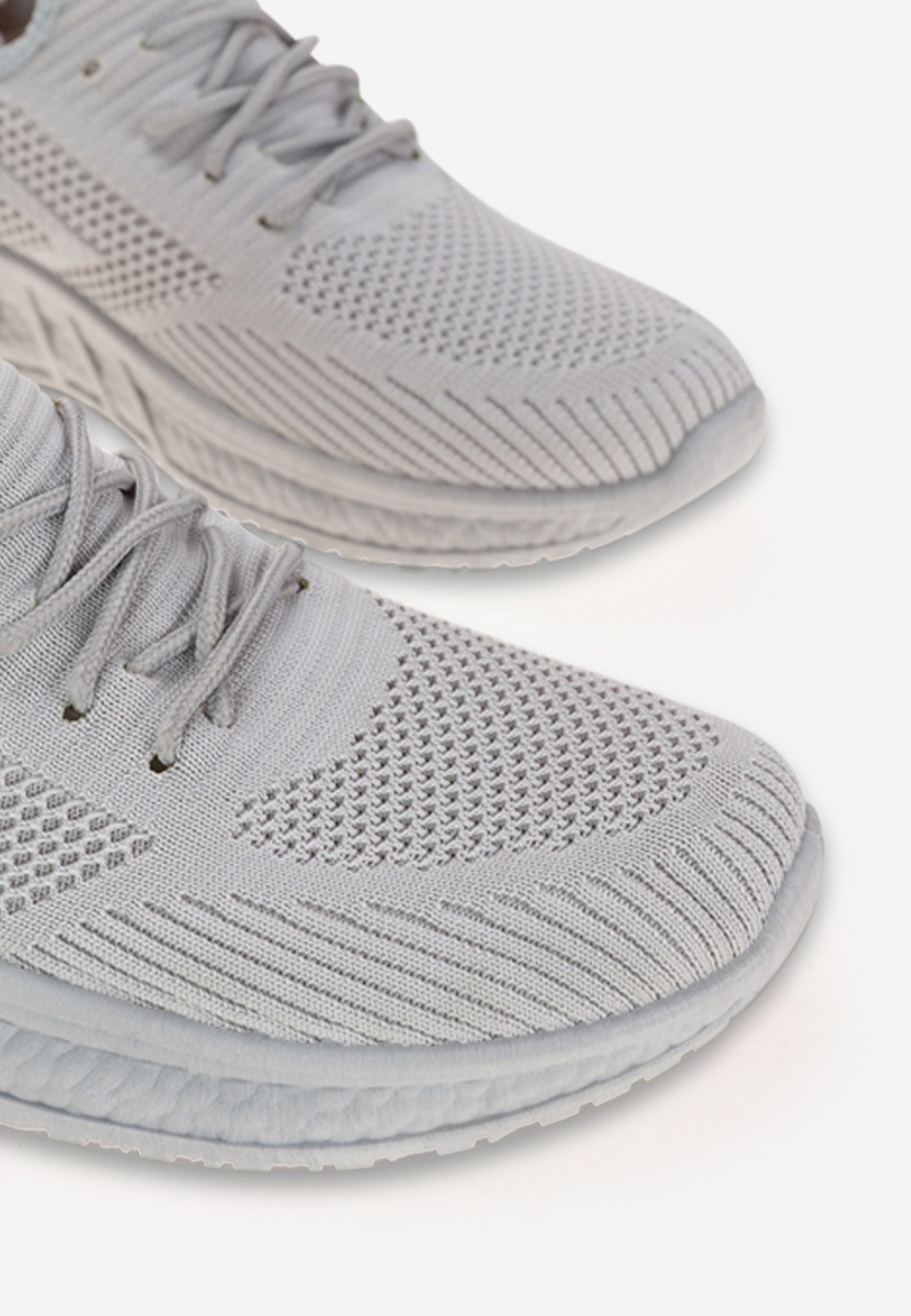 Szare buty sportowe damskie Runner