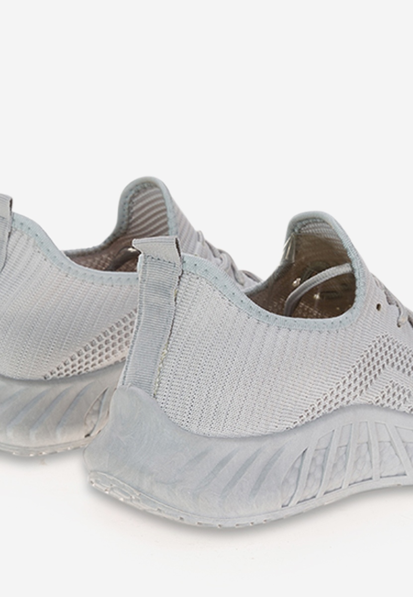 Szare buty sportowe damskie Runner