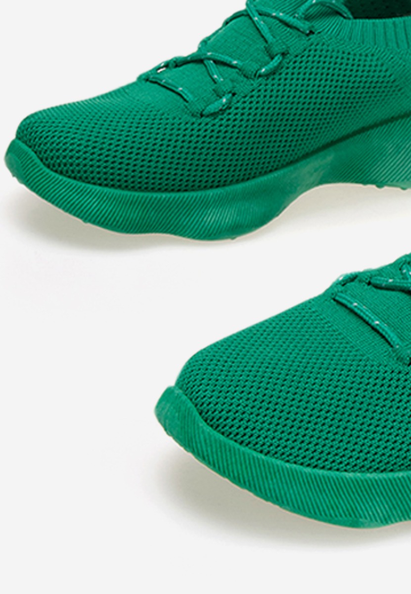 Zielone buty sportowe damskie Marotti