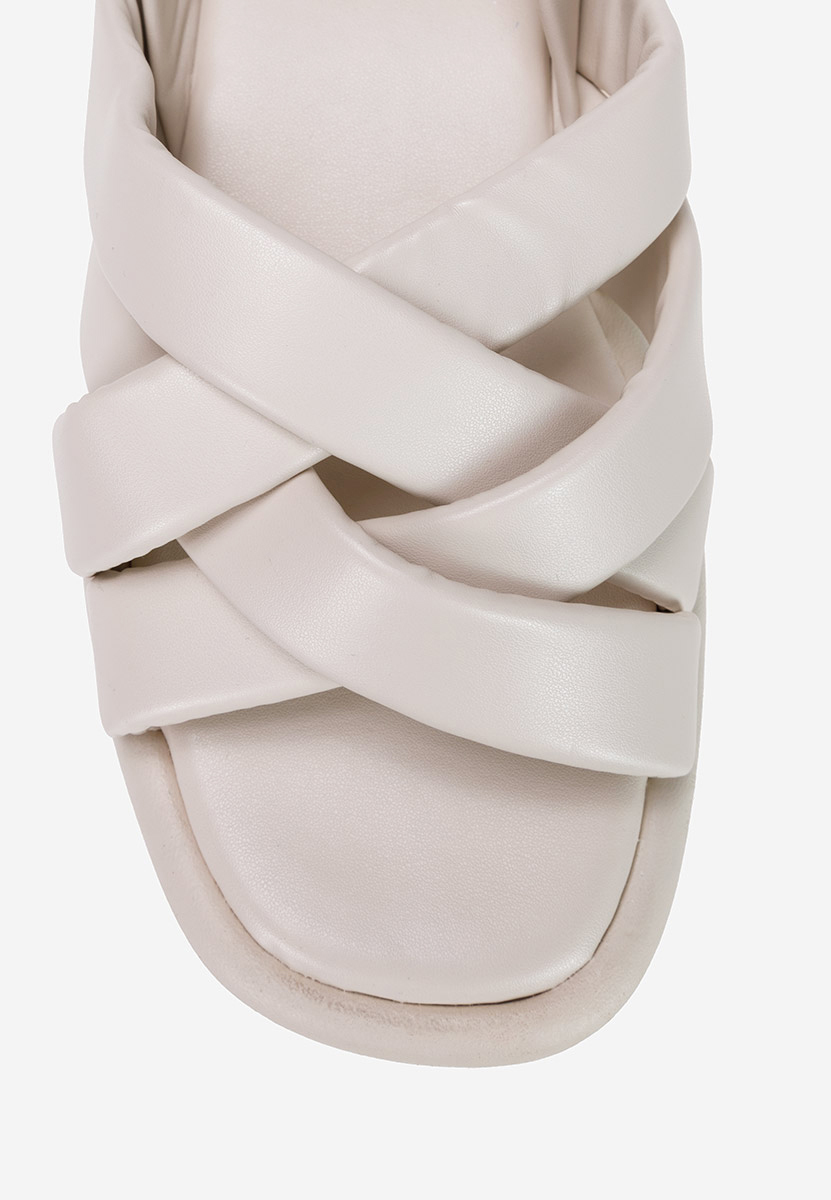 Beżowe sandały damskie Ventana