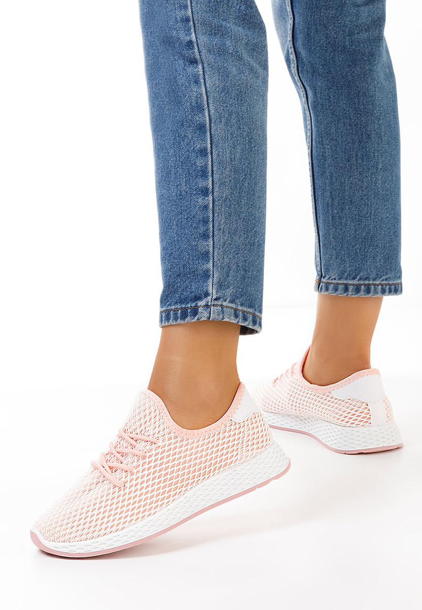 Różowe buty sportowe damskie Unlimited