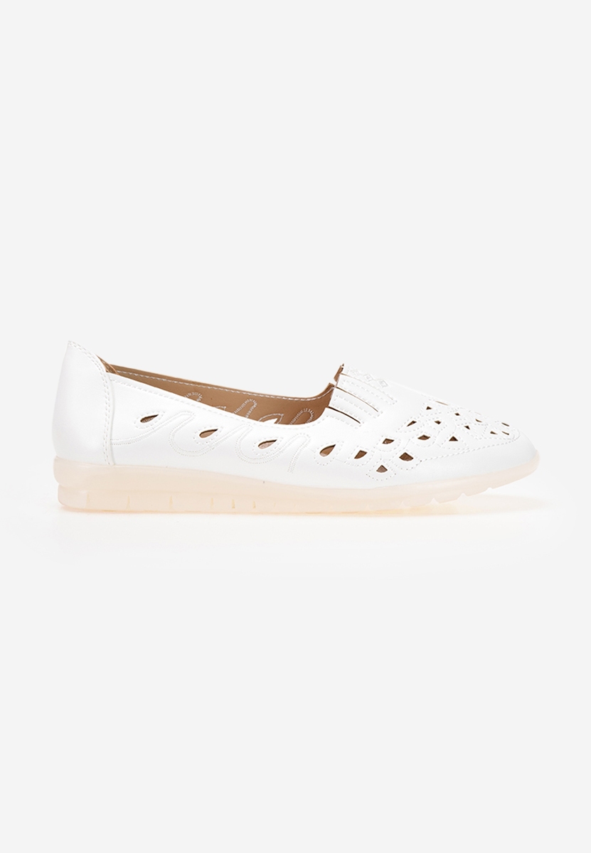 Białe espadryle damskie Miglia