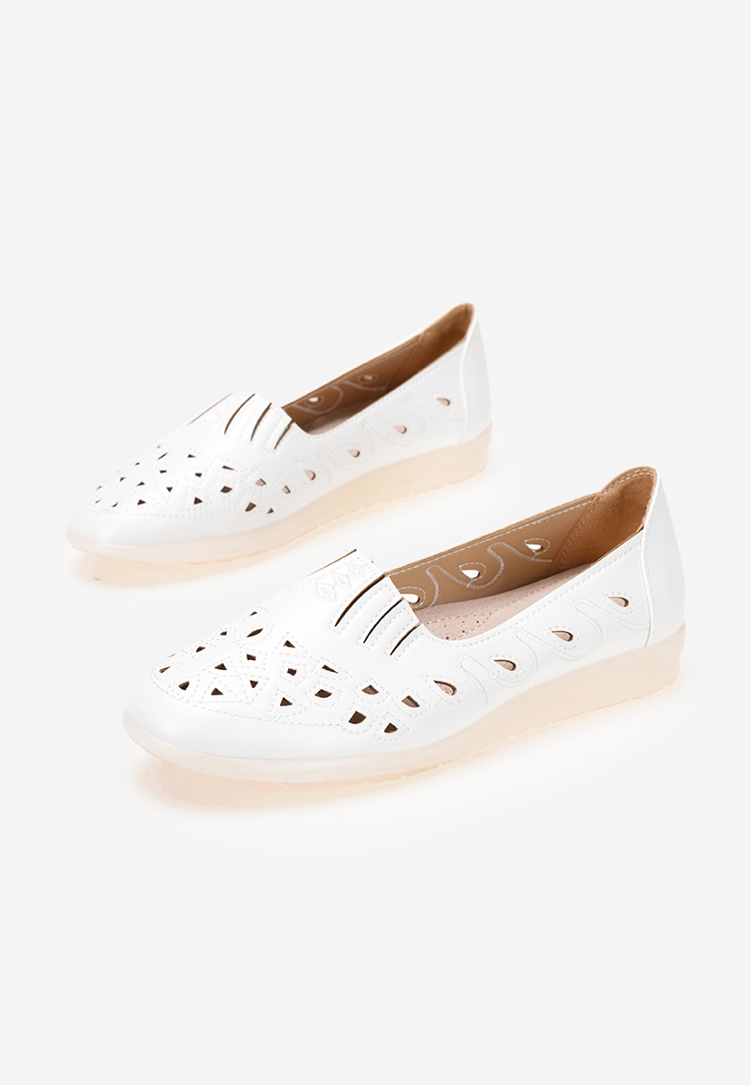 Białe espadryle damskie Miglia