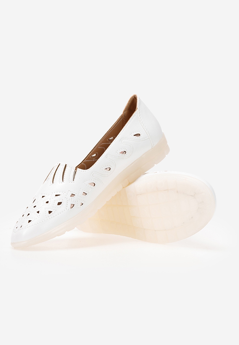 Białe espadryle damskie Miglia
