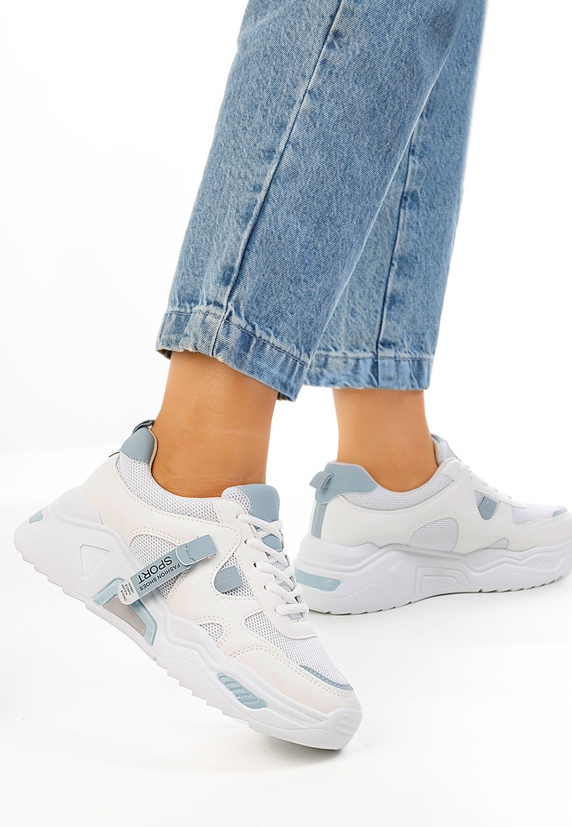 Niebieskie sneakersy damskie Arca