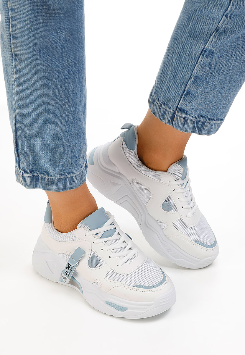 Niebieskie sneakersy damskie Arca