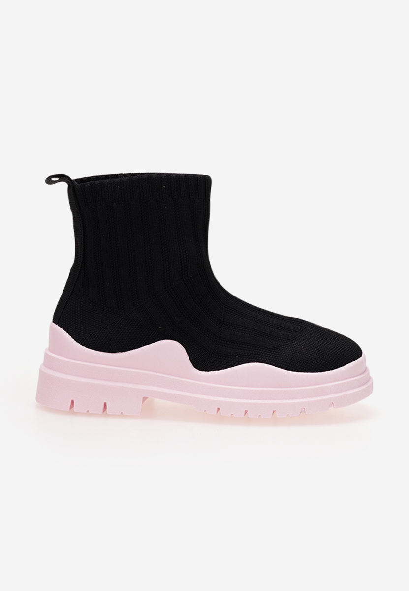 Czarne sneakersy dziewczęce Bounce A V4