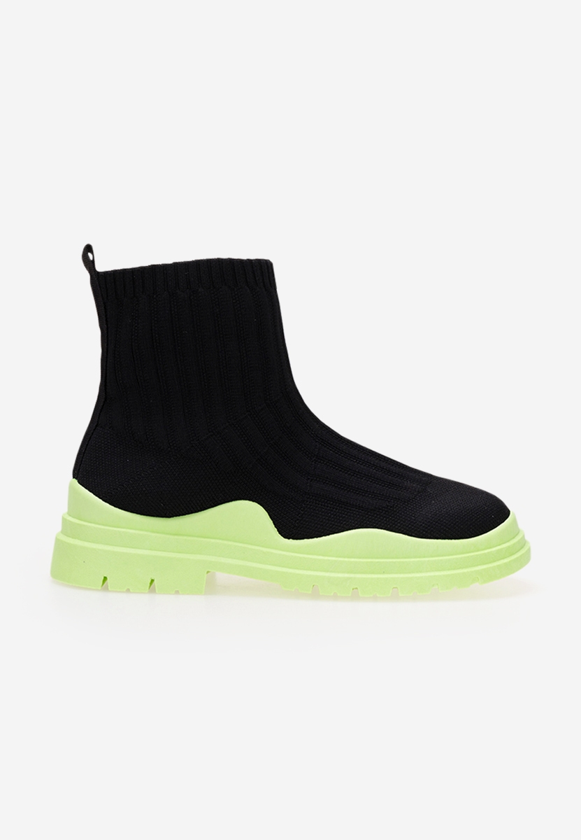 Czarne sneakersy dziewczęce Bounce B V8