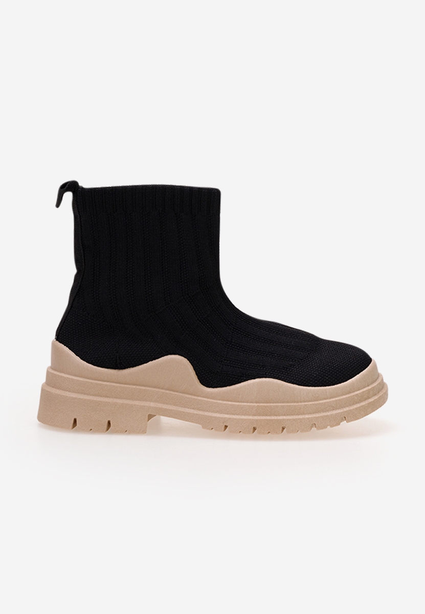 Czarne sneakersy dziewczęce Bounce A V2