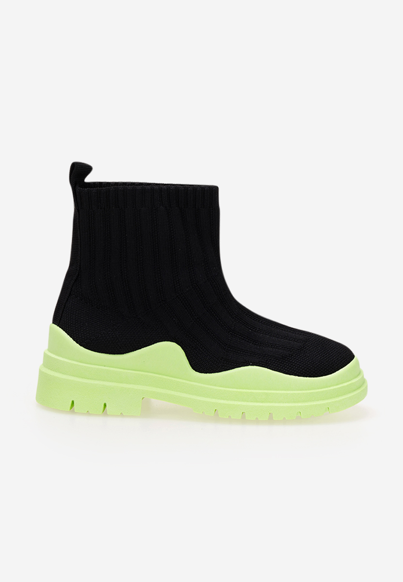 Czarne sneakersy dziewczęce Bounce A V1