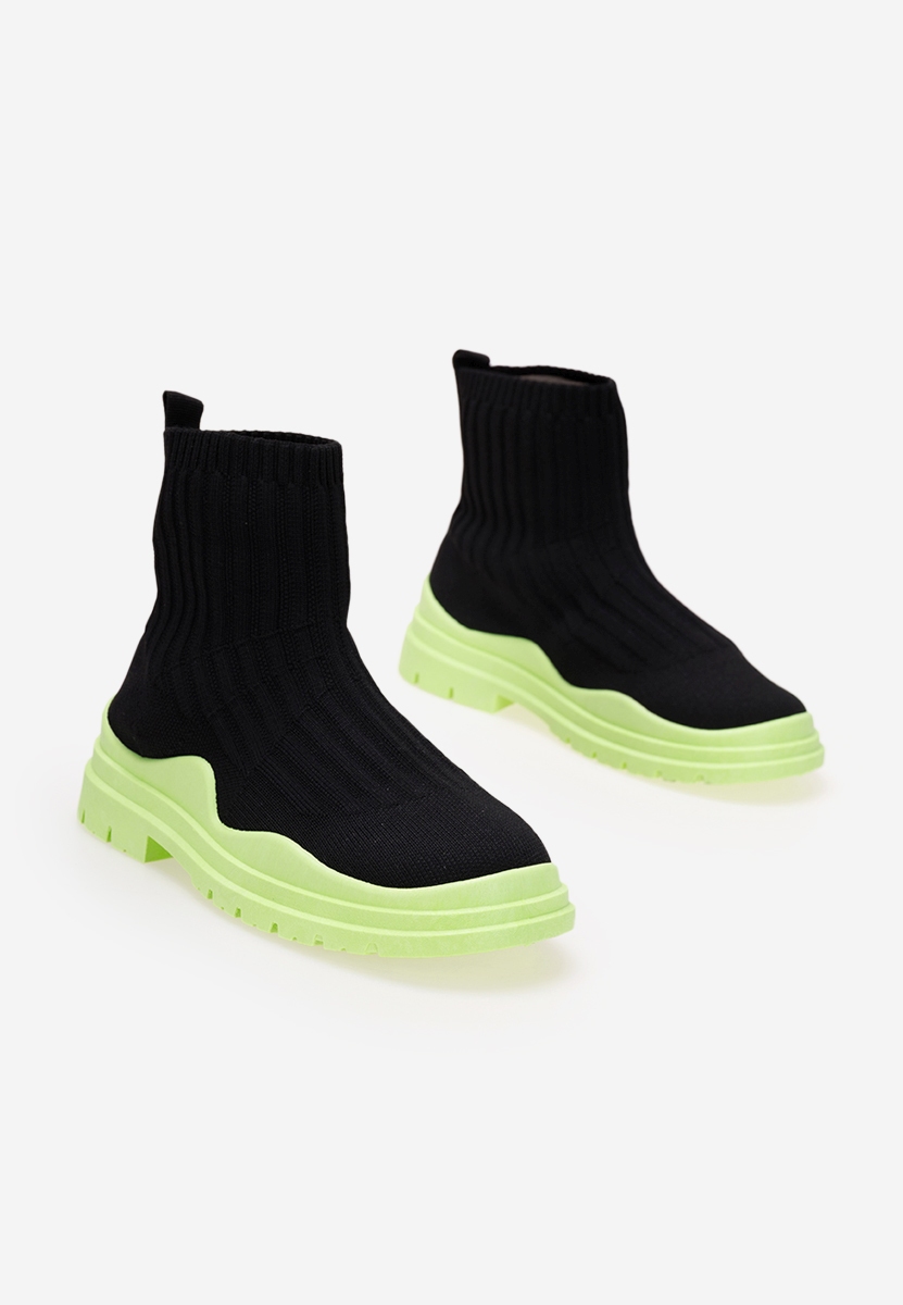 Czarne sneakersy dziewczęce Bounce B V8