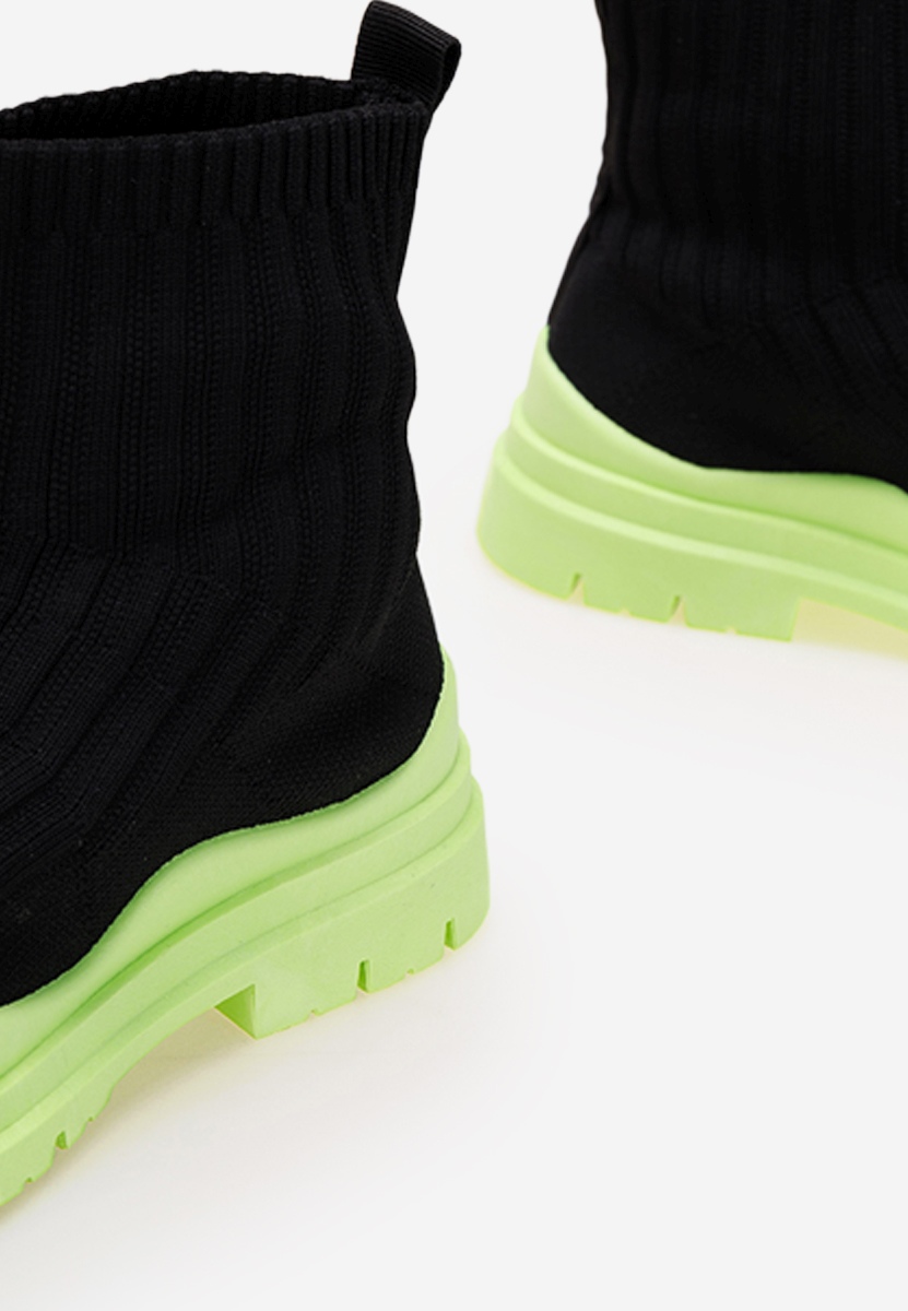 Czarne sneakersy dziewczęce Bounce B V8