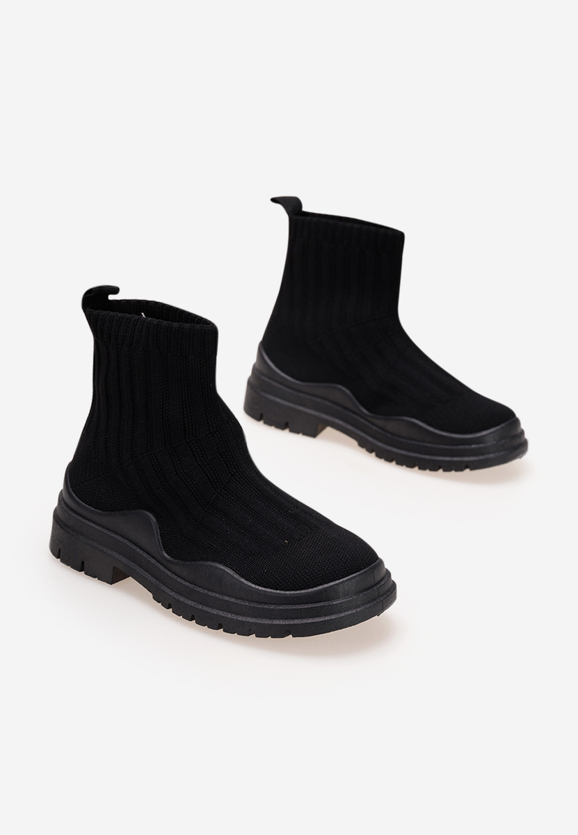 Czarne sneakersy dziewczęce Bounce A V3