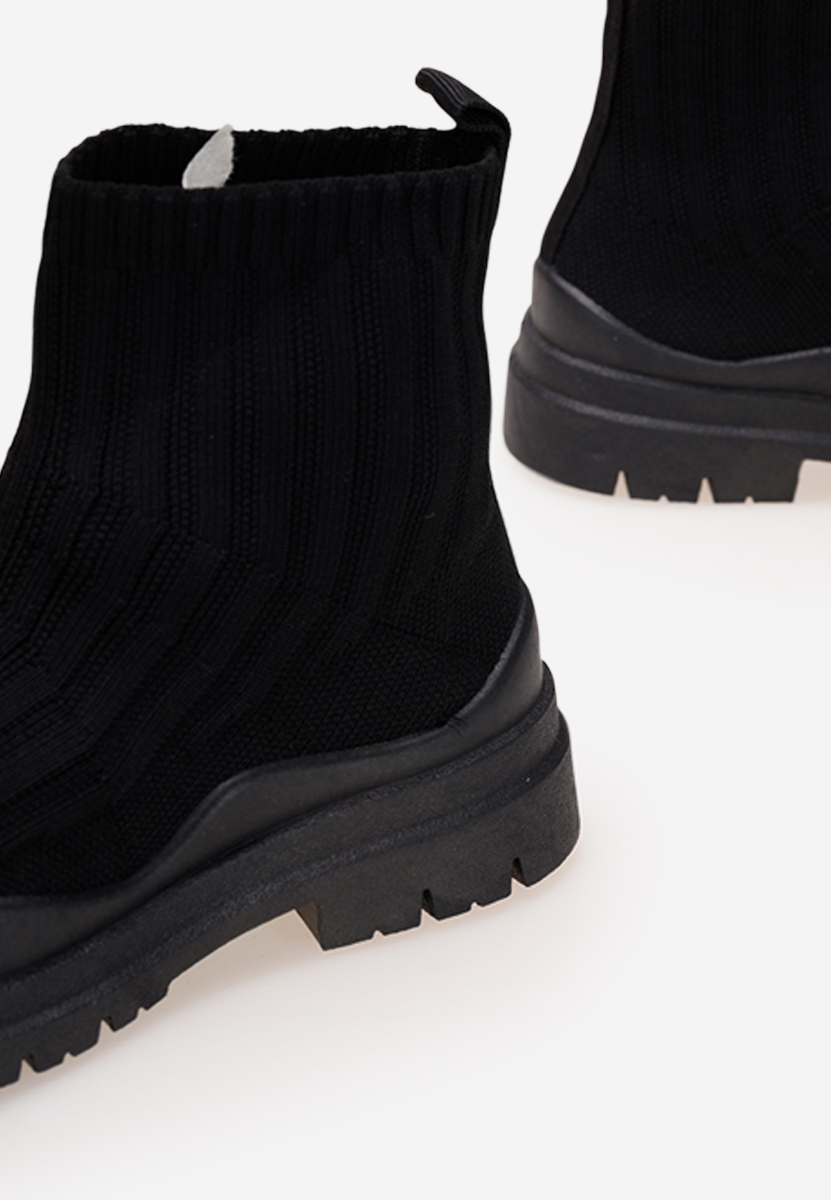 Czarne sneakersy dziewczęce Bounce A V3
