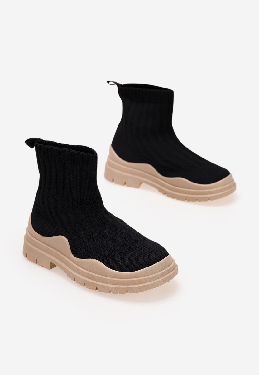 Czarne sneakersy dziewczęce Bounce A V2