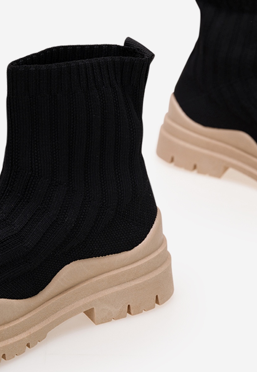 Czarne sneakersy dziewczęce Bounce A V2