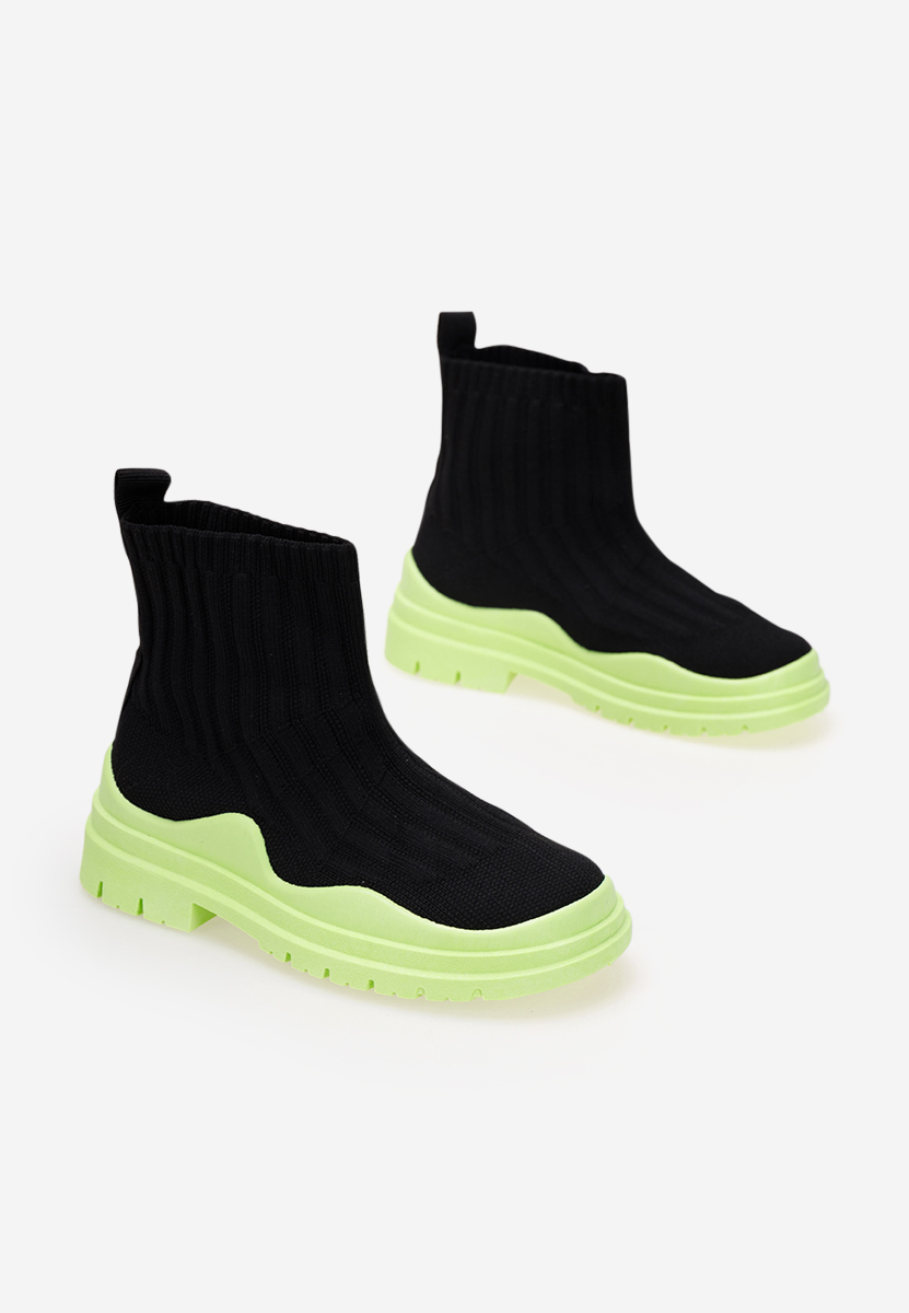 Czarne sneakersy dziewczęce Bounce A V1