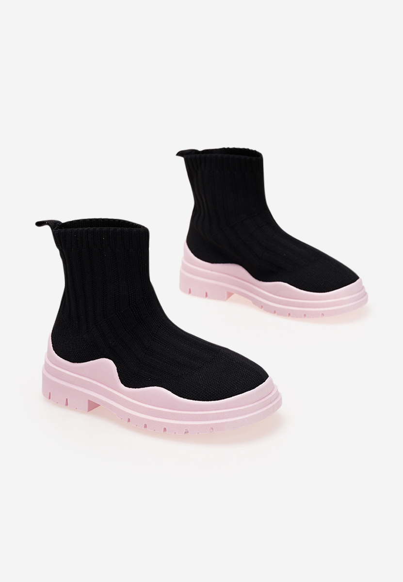 Czarne sneakersy dziewczęce Bounce A V4