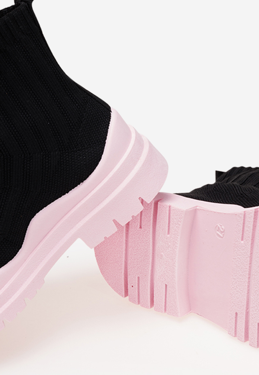 Czarne sneakersy dziewczęce Bounce A V4