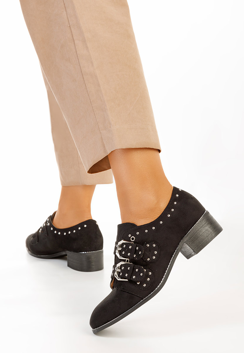 Czarne czółenka Casual Sidonie Czarne czółenka Casual Sidonie