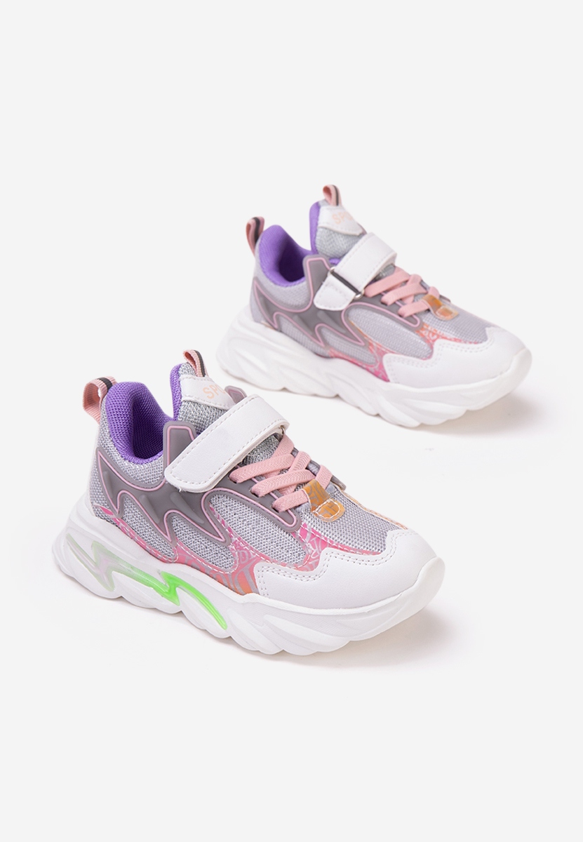 Szare adidasy dla dziewczęce Flash A