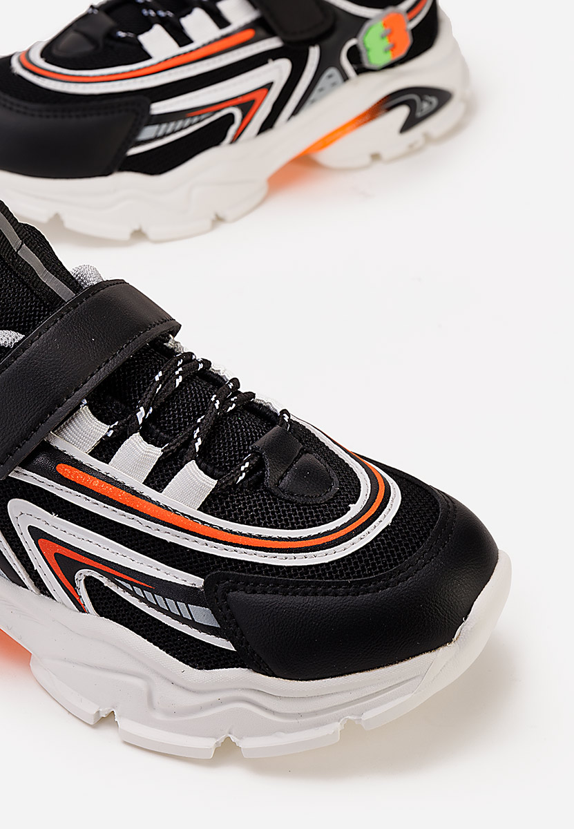 Czarne buty sportowe dla chłopca Number 8B