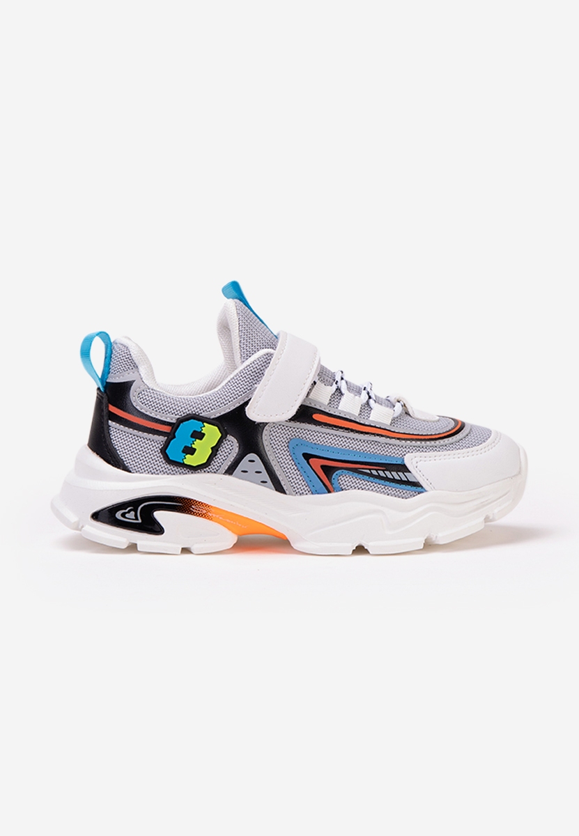 Szare buty sportowe dla chłopca Number 8B V2