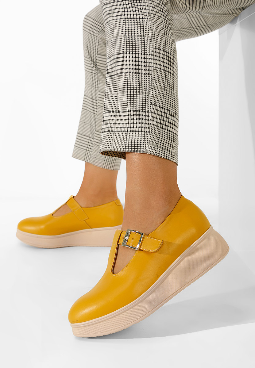  półbuty na platformie Gilena