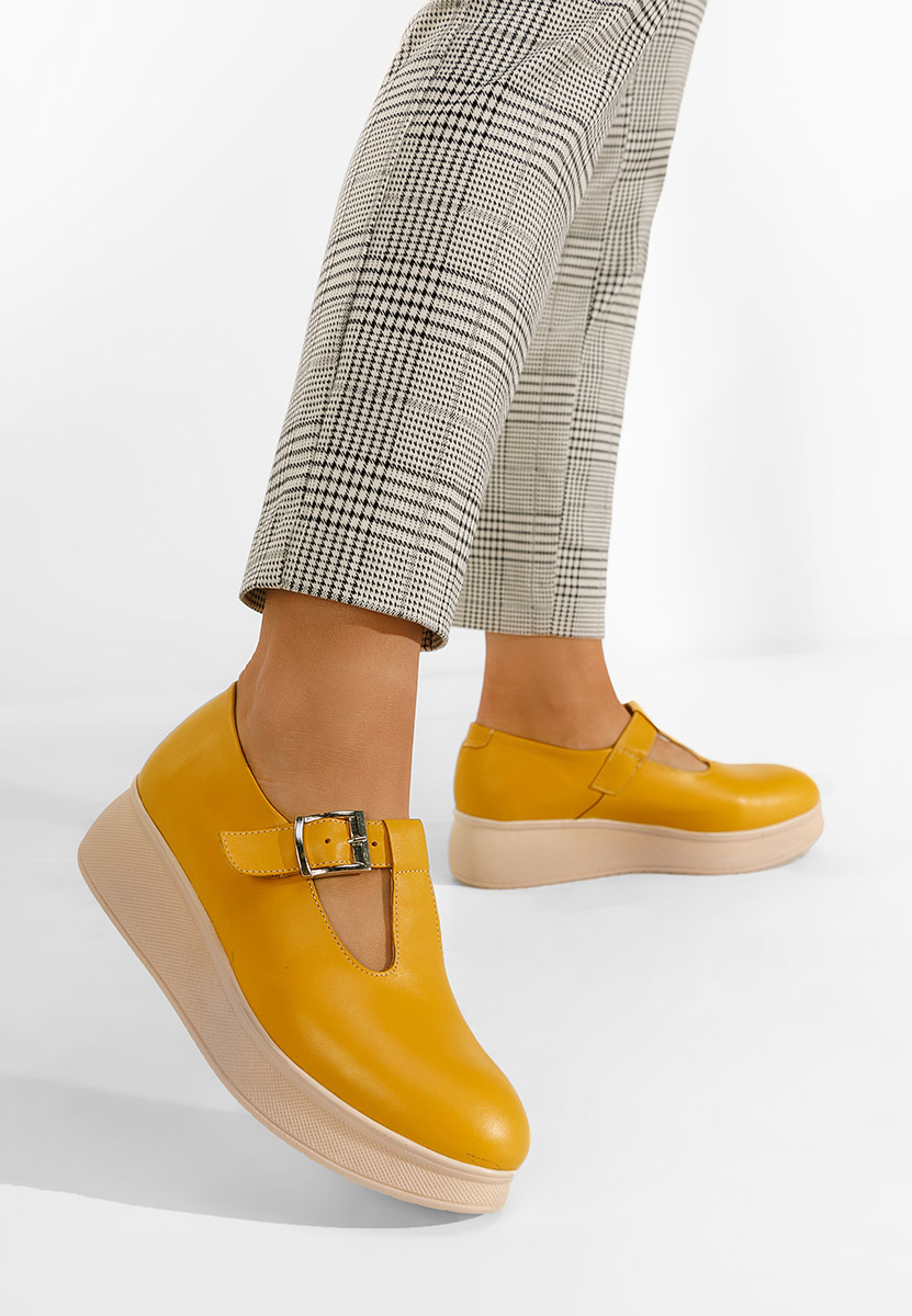  półbuty na platformie Gilena