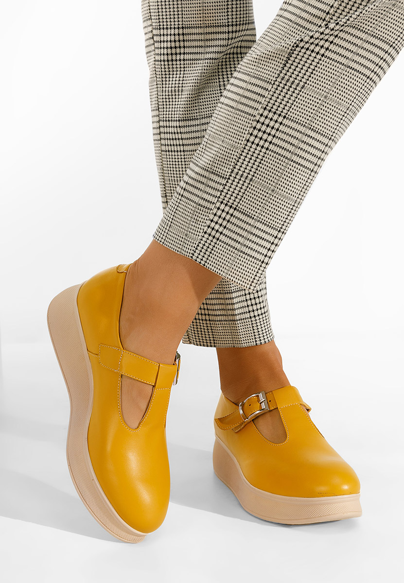  półbuty na platformie Gilena