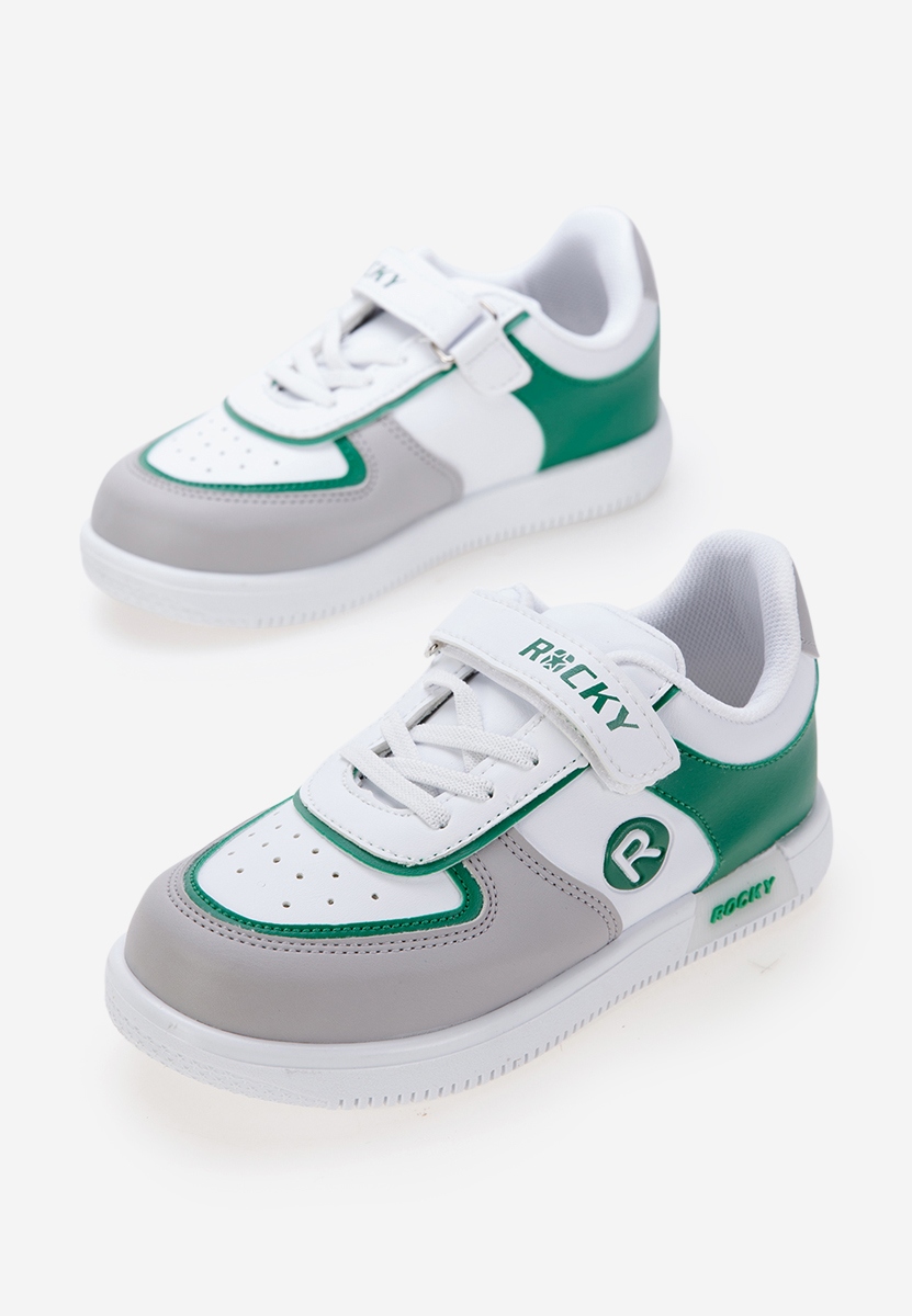 Zielone sneakersy dla dzieci Bondy