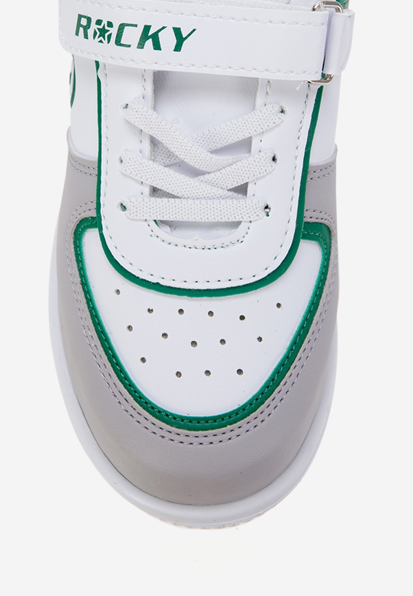 Zielone sneakersy dla dzieci Bondy